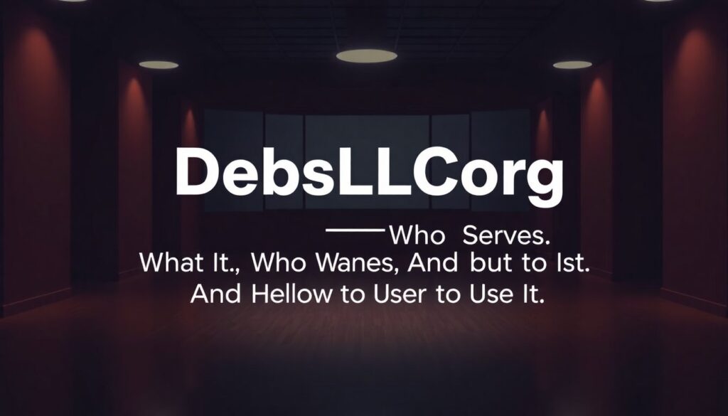 about the debsllcorg website