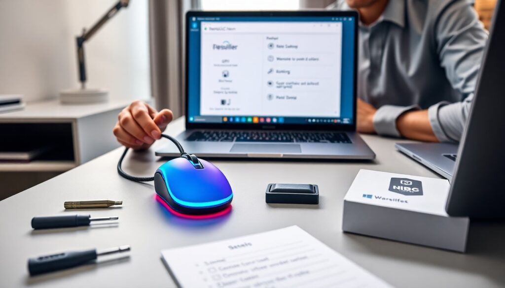 debsllc neon mouse setup