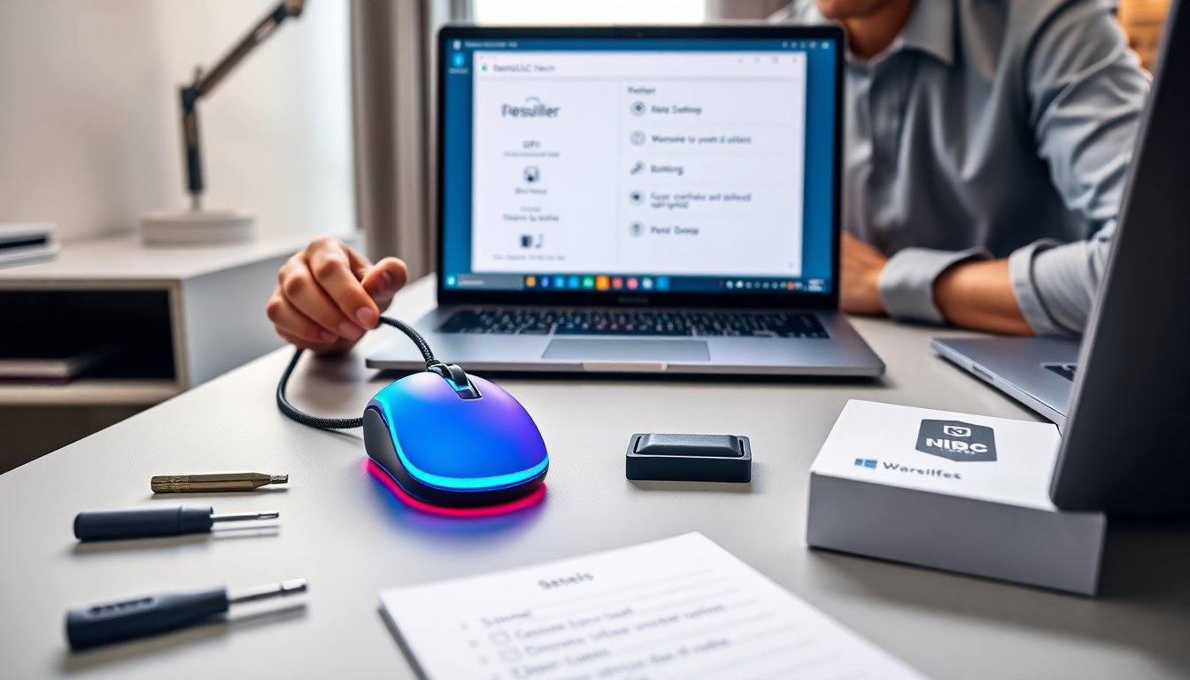 debsllc neon mouse setup